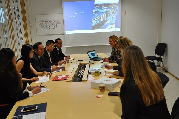 程永波副董事长一行赴德国、挪威高校访问考察