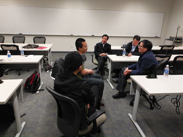 华仁海副董事长一行赴美国、加拿大访问