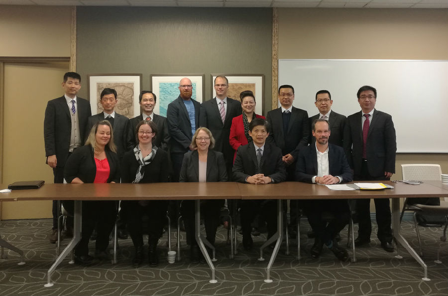 宋学锋董事长一行赴加拿大、日本访问