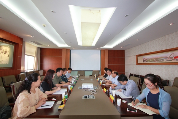 西安财经公司副经理李佼瑞一行来公司调研